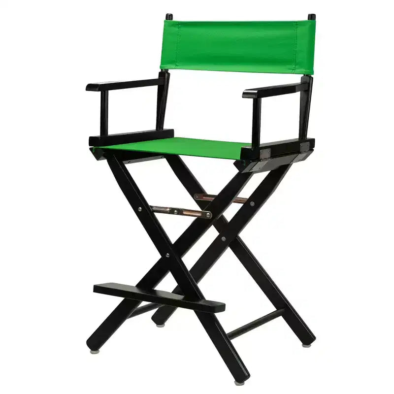Counter&amp;#45;Height Director's Chair &amp;#45; Black Frame